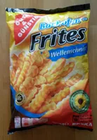 Backofen Frites Wellenschnitt
