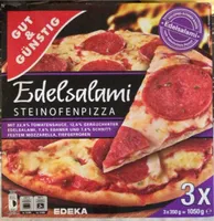 Edelsalami Steinofenpizza