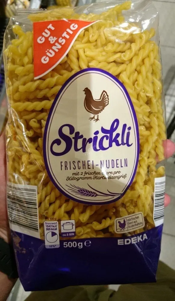 Strickli Frischei-Nudeln
