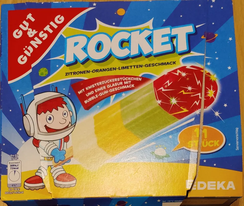 Gut & Günstig - Rocket Zitronen-Orangen-Limetten-Geschmack