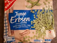 Erbsen tiefgefroren