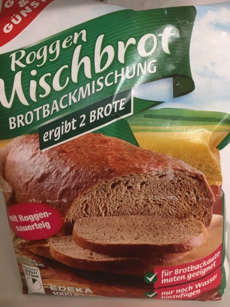 Roggen Mischbrot Brotbackmischung