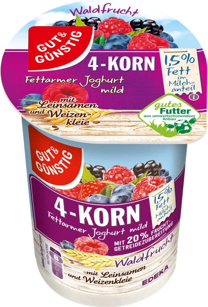 4-Korn-Fruchtjoghurt Waldfrucht