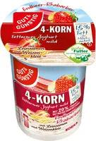 4-Korn-Fruchtjoghurt Erdbeer-Rhabarber