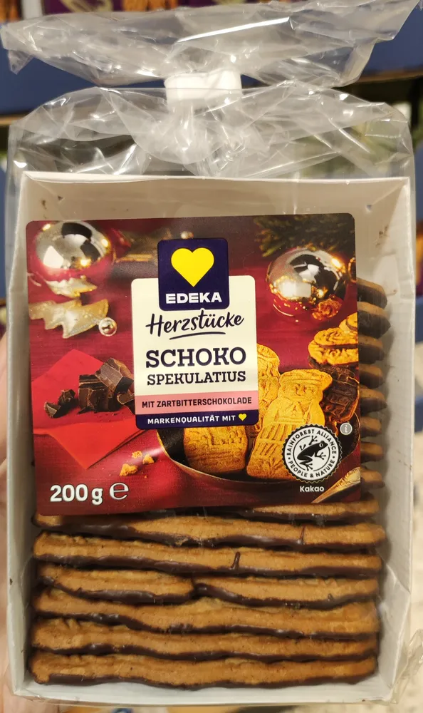 Spekulatius mit Zartbitterschokolade