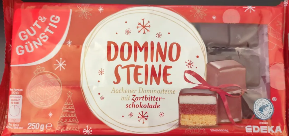 Dominosteine Zartbitter