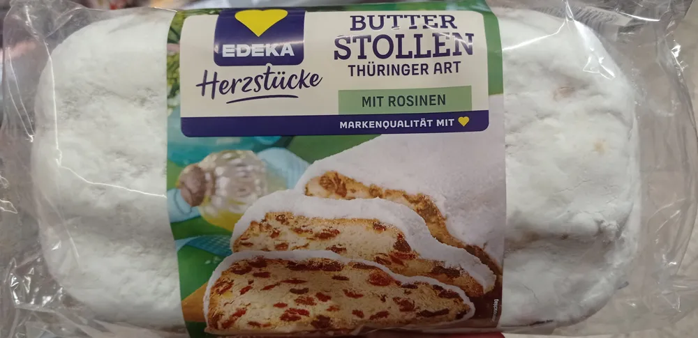 Butter Stollen Thüringer Art