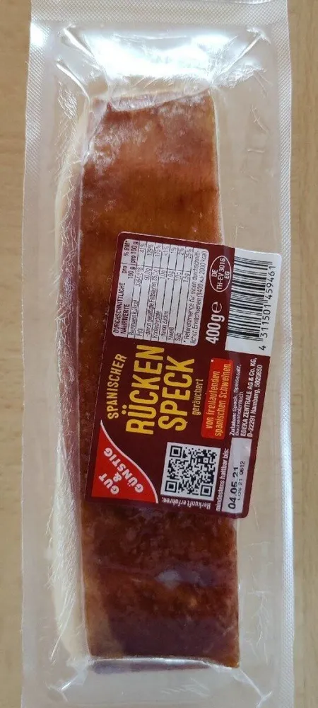 Spanischer Rückenspeck