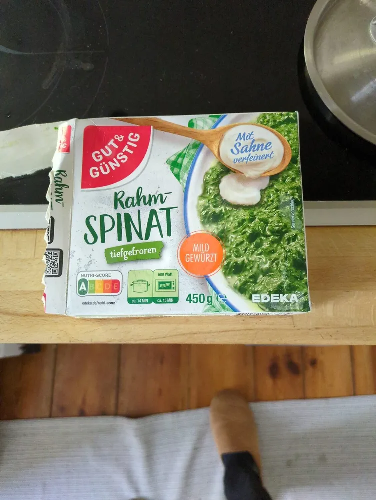 Rahm Spinat