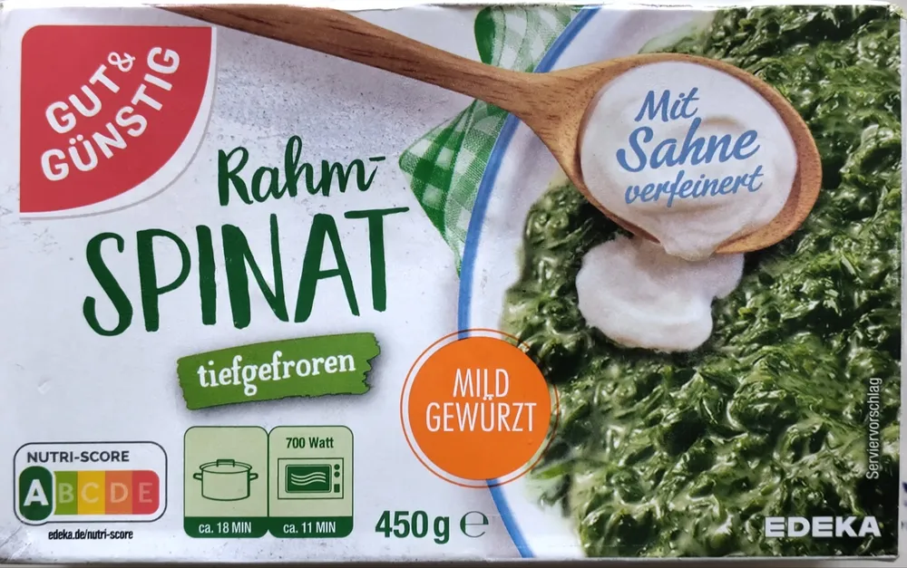 Blattspinat TK