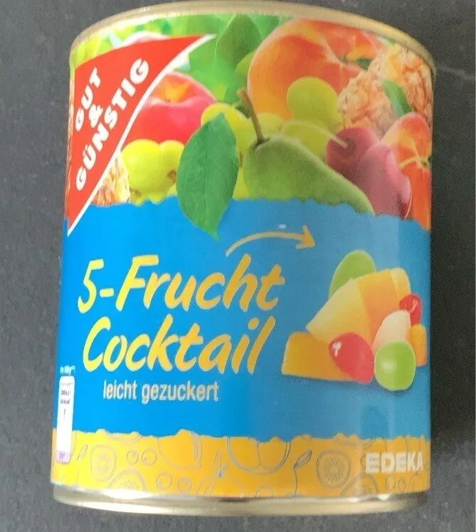 Dose Fruchtcocktail