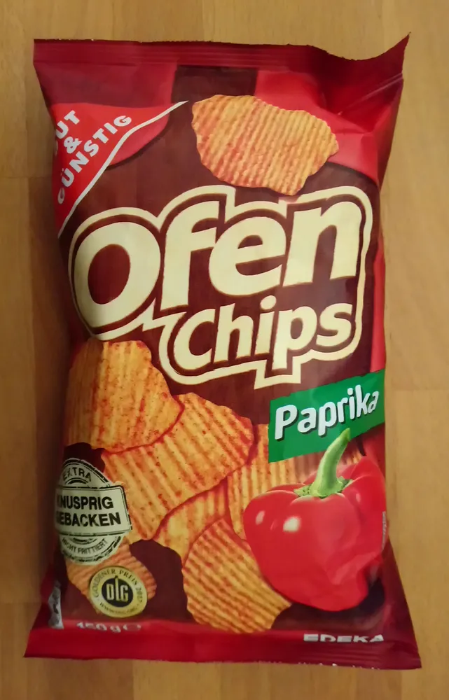 Ofenchips Paprika