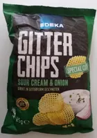 Gitter Chips Sour Cream & Onion