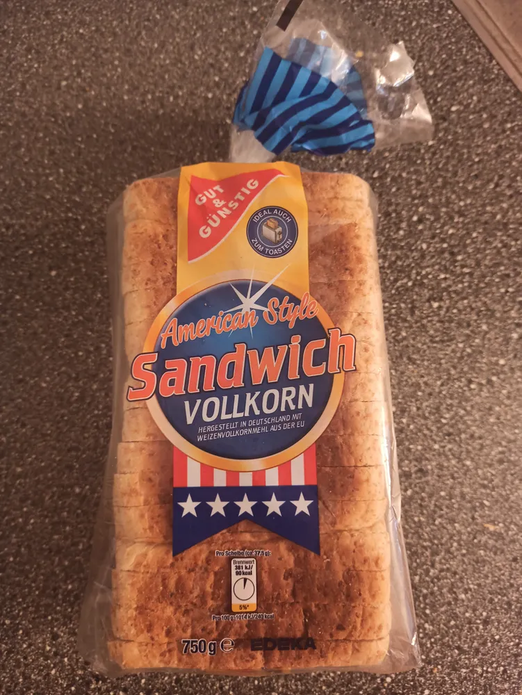 Sandwich Vollkorn Toast