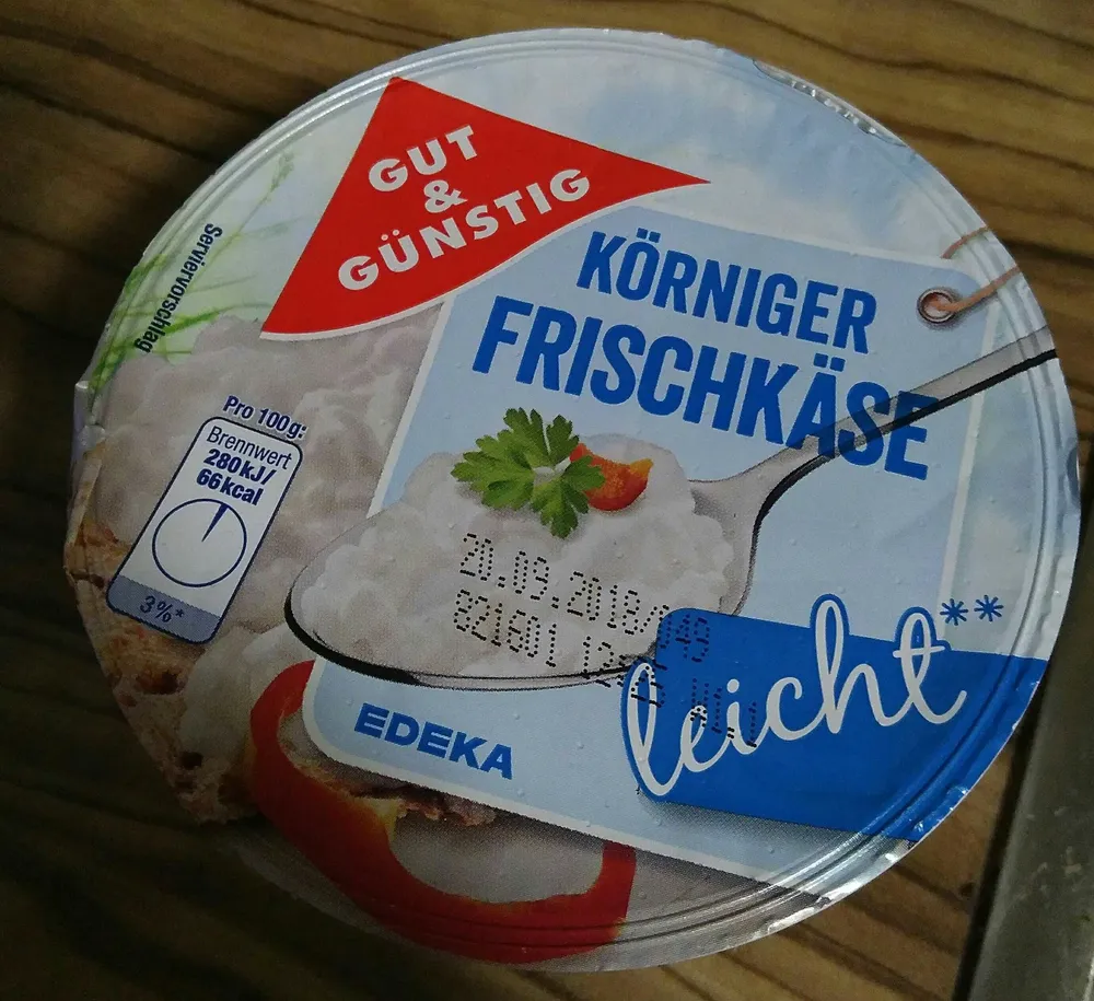 KÖRNIGER FRISCHKÄSE leicht