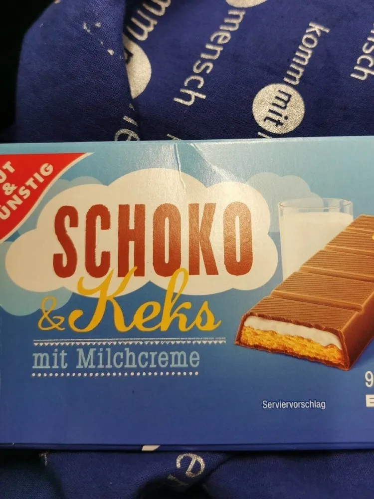 Schoko Keks mit Milchcreme