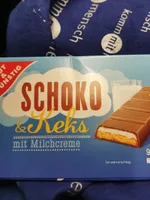 Schoko Keks mit Milchcreme