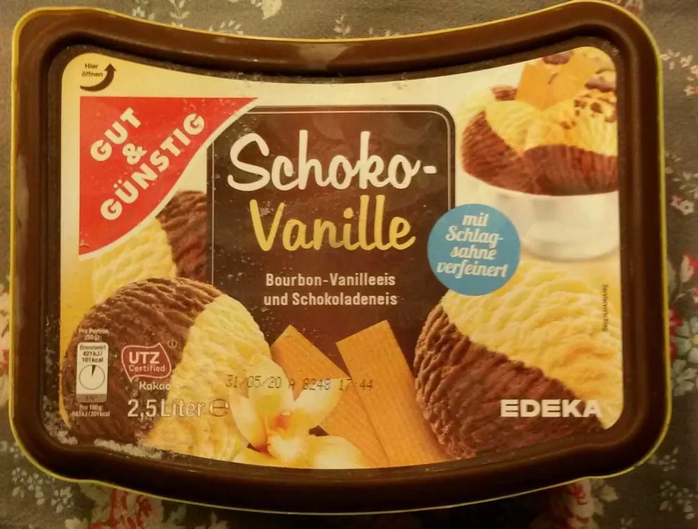 Schoko Vanille Eis