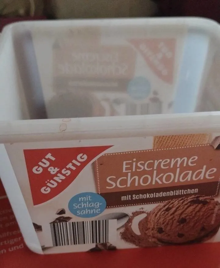 Eiscreme Schokolade