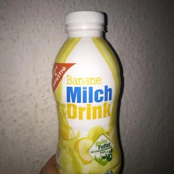 Banane Milch Drink