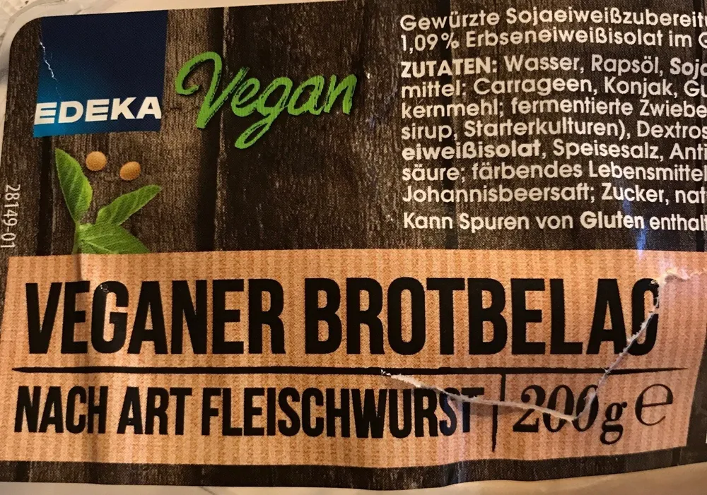 Veganer Brotbelag