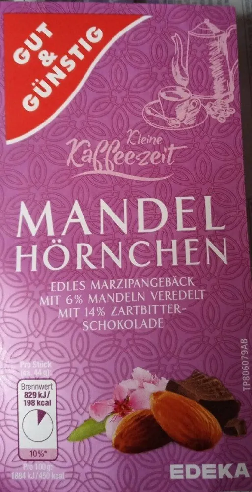 Mandelhörnchen Marzipangebäck