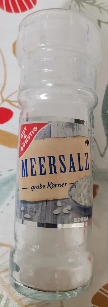 Meersalz grobe Körner