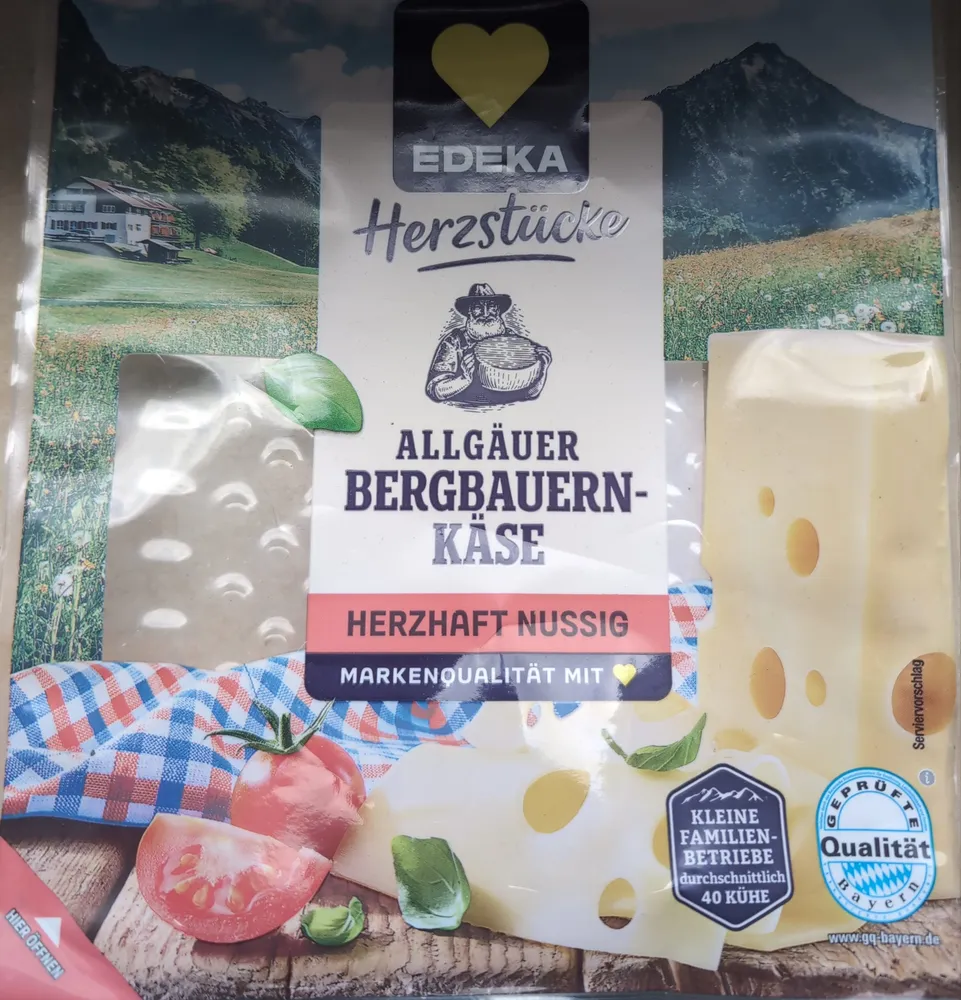Allgäuer bergbauern käse