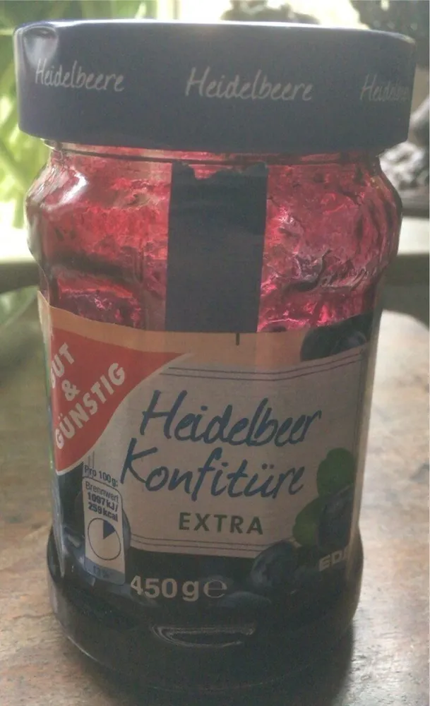 Heidelbeer Konfitüre Extra
