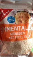 Emmentaler gerieben