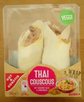 Thai Couscous Wrap
