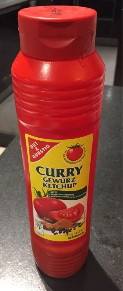 Gut & Günstig Curry Gewürz Ketchup