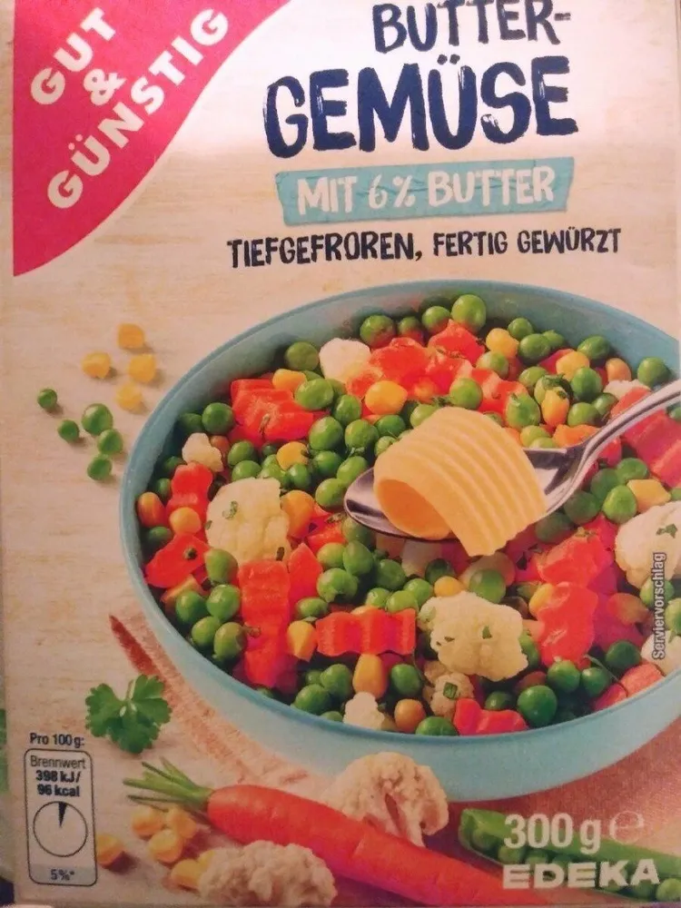 Butter Gemüse