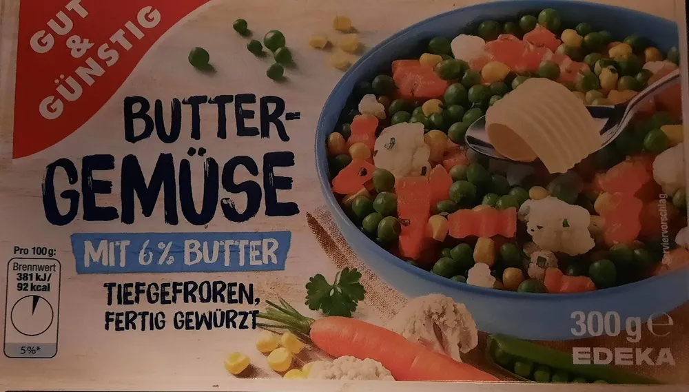 Buttergemüse