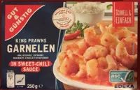 King Prawns Garnelen in Sweet Chilli Sauce