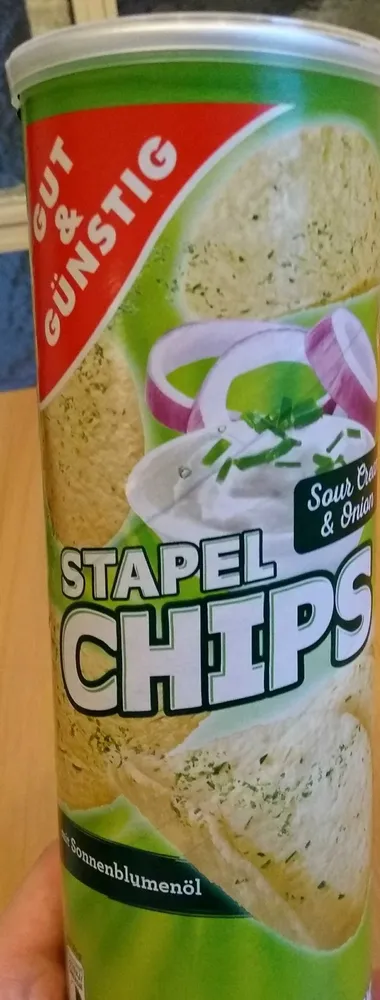 Gut & Günstig Stapelchips