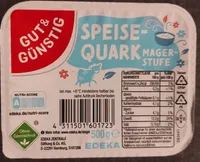 Speisequark Magerstufe