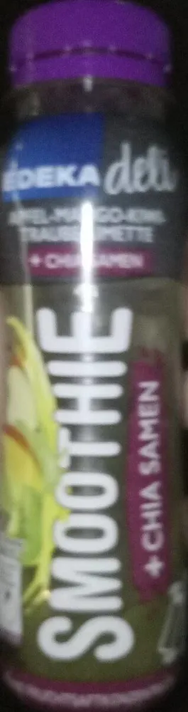 Smoothie Apfel-Mango-Kiwi-Traube-Limette