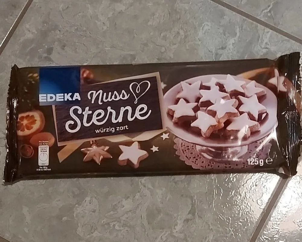 Nuss Sterne würzig zart