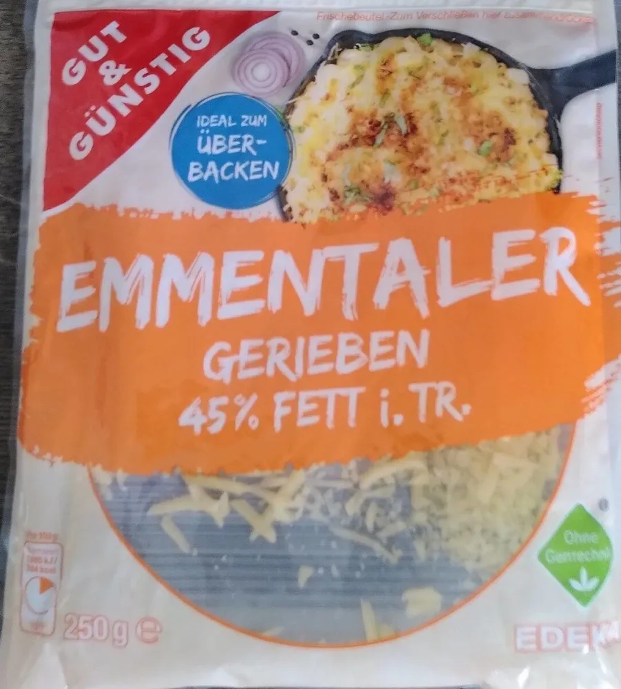Emmentaler - Gerieben