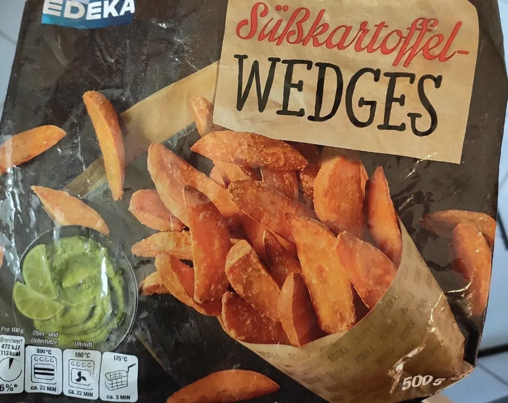 Süskartoffel Wedges