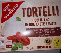 Tortellini Ricotta und getrocknete Tomate