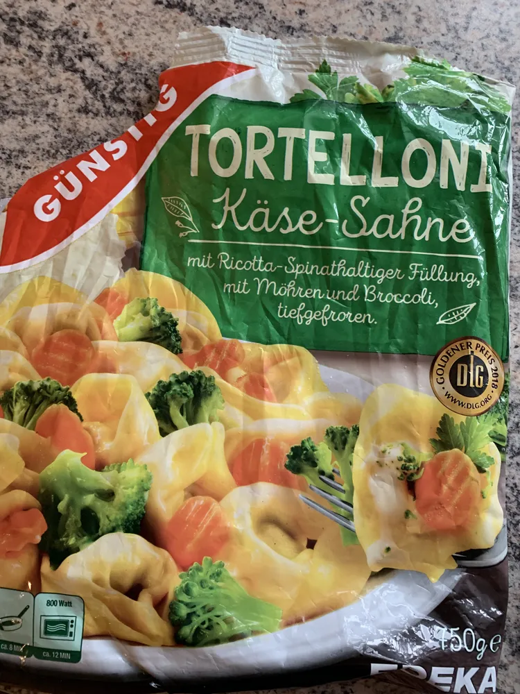 Tortellini Käse Sahne