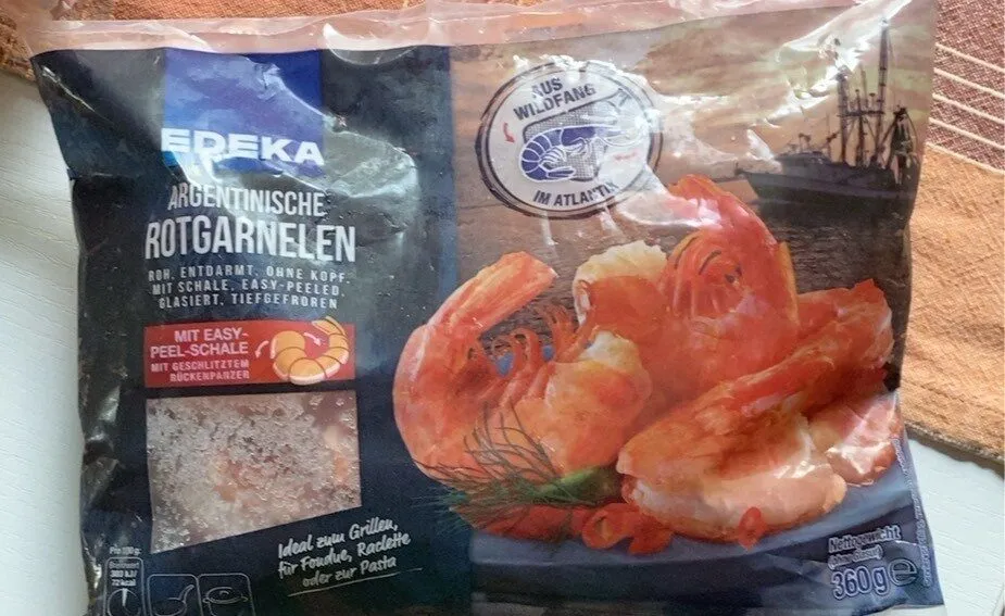 Argentinische Rotgarnelen
