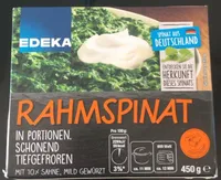 Gemüse Rahmspinat