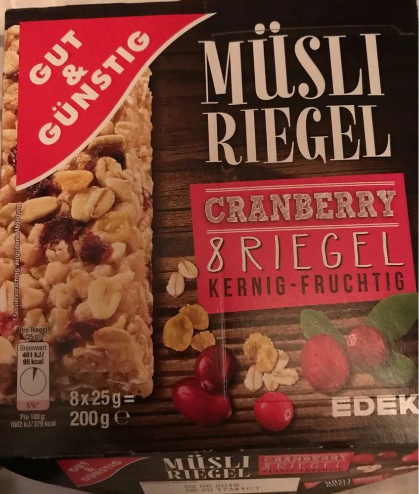 Müsliriegel