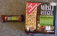 Müsli Riegel Haselnuss