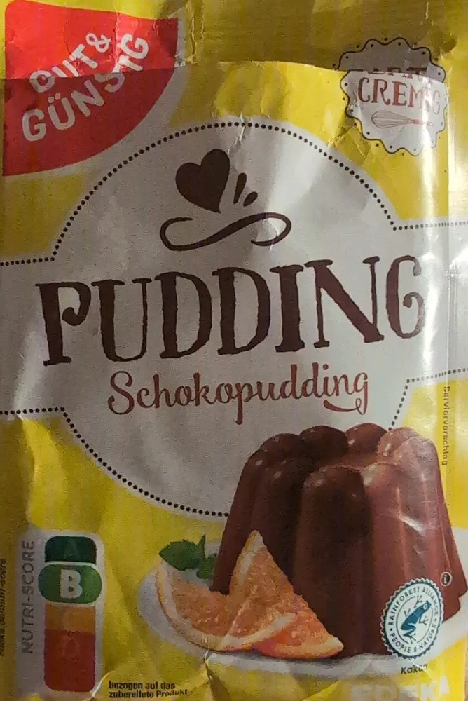 Pudding Schokolade