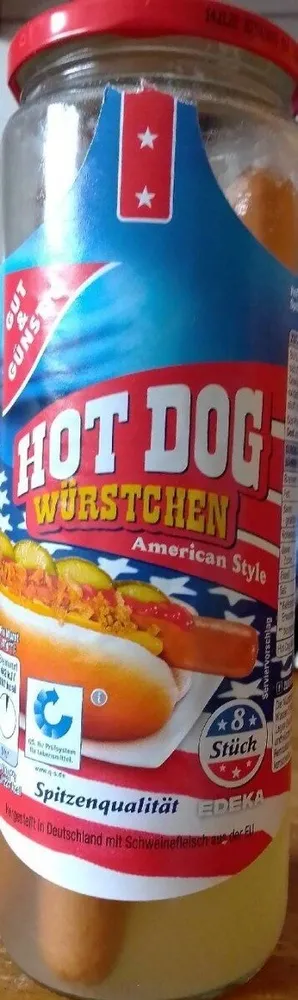 Hot Dog Würstchen