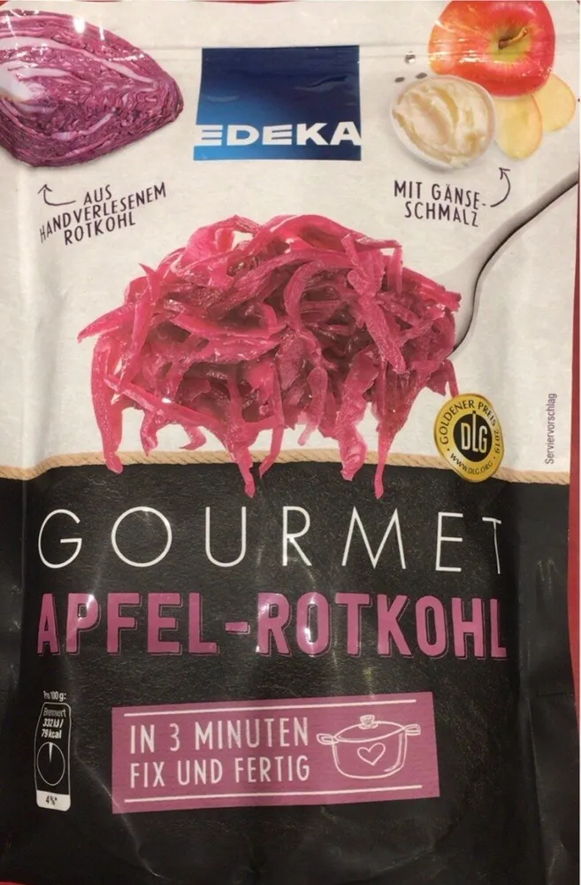 Apfel-Rotkohl